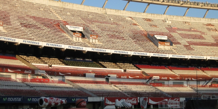 Tribunas del estadio Monumental