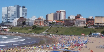 Vista de Mar del Plata