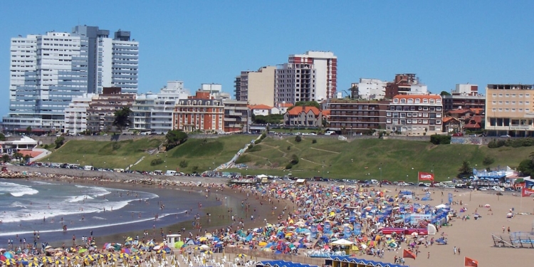 Vista de Mar del Plata