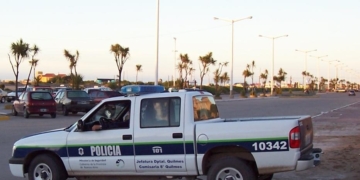 Móvil de la Policía bonaerense