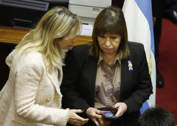 Sesión del Senado de la Nación durante el debate de la reforma del BCRA