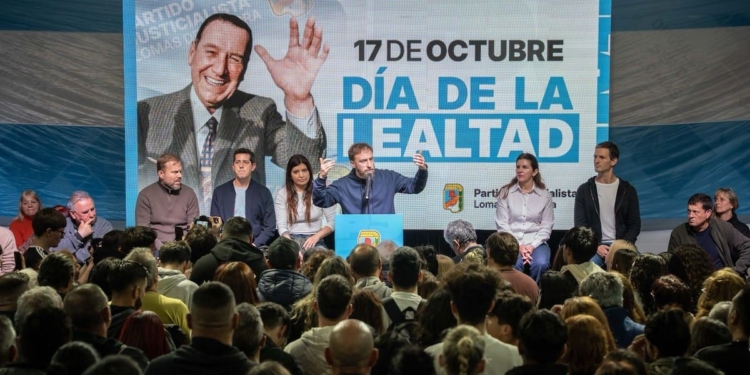 Otermín comparó la situación de Cristina con la proscripción de Perón