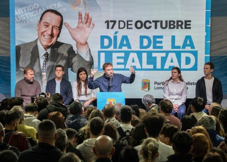 Otermín comparó la situación de Cristina con la proscripción de Perón