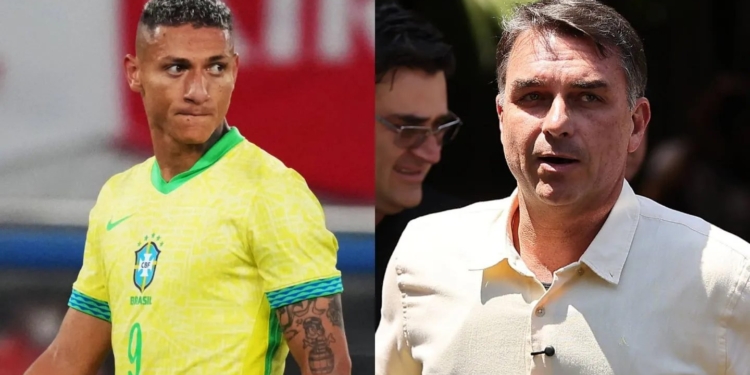 Richarlison denuncia a Flavio Bolsonaro por apropiarse de su isla